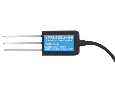 電導率土壤溫度水分三合一傳感器